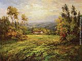 Hulsey Paintings - Italian Country Home by Hulsey